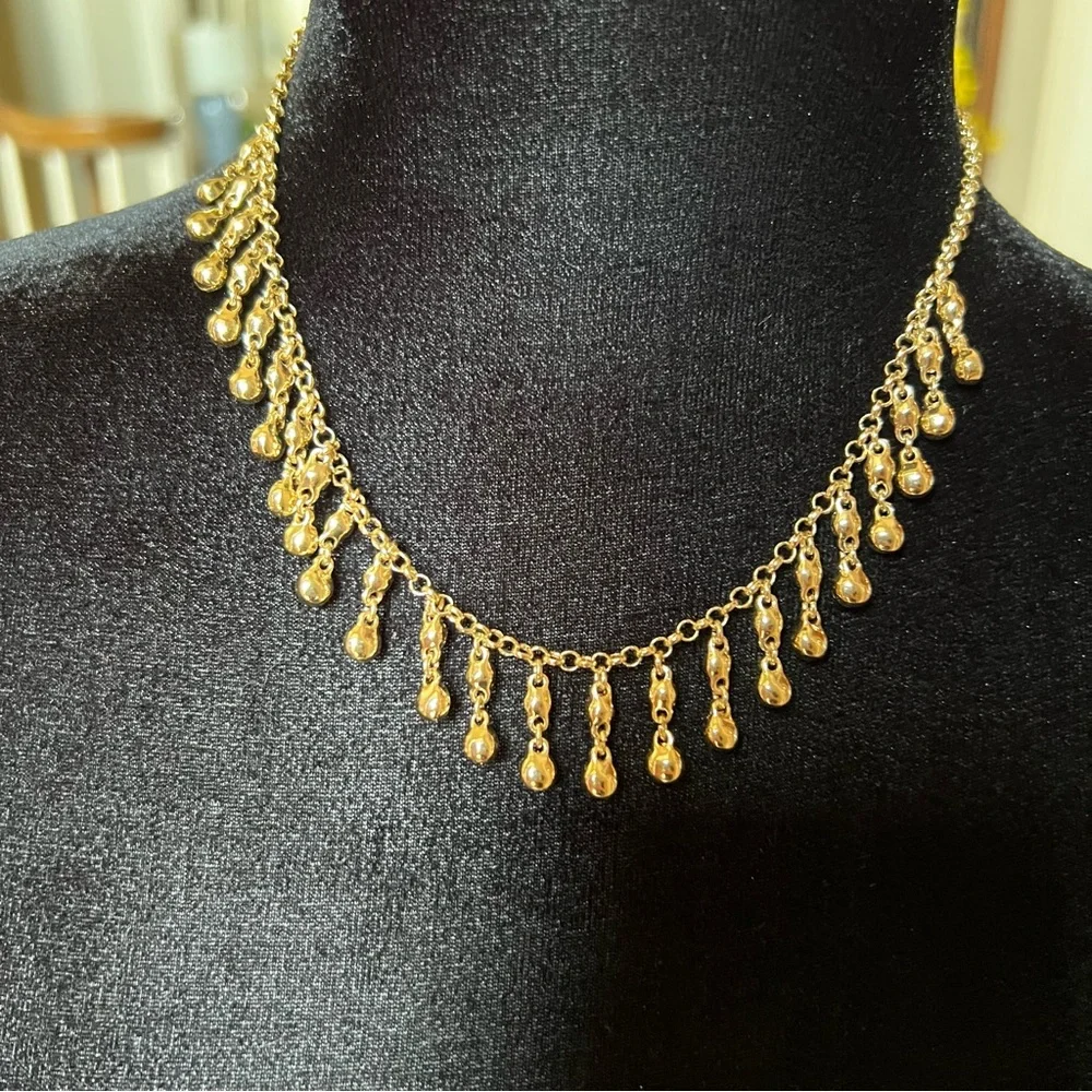J. Crew Factory Rainbow Crystal Statement Necklace NWT